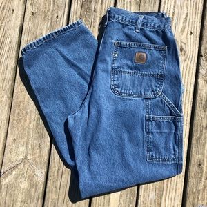 Carhartt Original Dungaree Carpenter Jeans Size 36